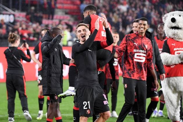 Stade Rennais FC v Olympique Lyonnais - Ligue 1 McDonald s 2025 2026 21 Valentin RONGIER (srfc) during the Ligue 1 McDonald s match between Rennes and Lyon at Roazhon Park on September 14, 2025 in Rennes, France. Rennes France  Copyright: xFEPx 776348129