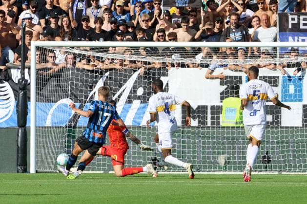 CHARLES DE KETELAERE, Atalanta, Serie A, 2025-26, Atalanta vs Lecce 4-1, 14-09-2025, Goal, Gol, Secondo, Second SERIE A 2025-26 ATALANTA-LECCE 4-1