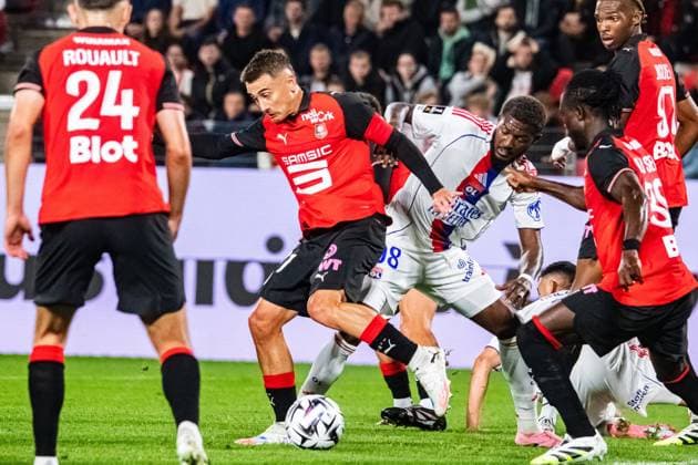 FOOTBALL : Stade Rennais vs Olympique Lyonnais - Ligue 1 - JournÃ e 4 - 14 09 2025 Valentin Rongier (Stade Rennais) RennesFrance  Copyright: xBaptistexAutissierx