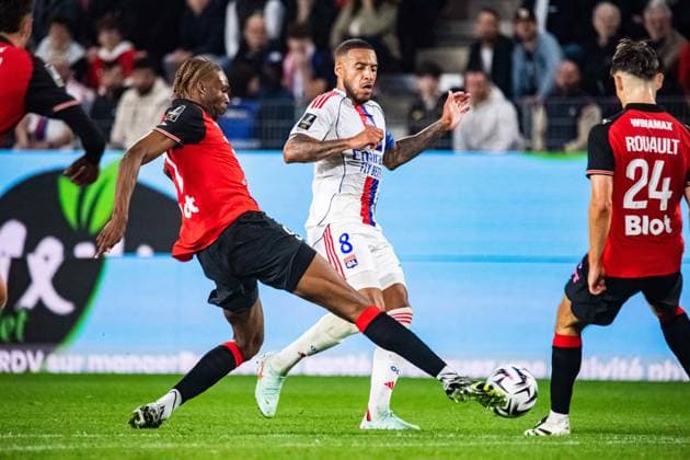 FOOTBALL : Stade Rennais vs Olympique Lyonnais - Ligue 1 - JournÃ e 4 - 14 09 2025 Corentin Tolisso (OL) RennesFrance  Copyright: xBaptistexAutissierx