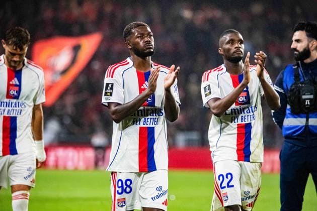 FOOTBALL : Stade Rennais vs Olympique Lyonnais - Ligue 1 - JournÃ e 4 - 14 09 2025 Ainsley Maitland-Niles (OL) RennesFrance  Copyright: xBaptistexAutissierx