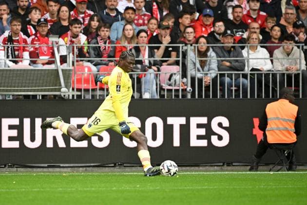 Stade Brestois 29 v Paris FC - Ligue 1 McDonald s 2025 2026 16 Obed NKAMBADIO (pfc) during the Ligue 1 McDonald s match between Brest and Paris at Stade Francis Le Ble on September 14, 2025 in Brest, France. Brest France  Copyright: xFEPx 776348128