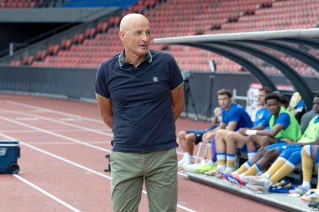 Trainer Peter Zeidler, LS, Grasshopper Club Zürich - FC Lausanne Super League, Fussball, 14.09.2025 *** Coach Peter Zeidler, LS, Grasshopper Club Zürich FC Lausanne Sport, Super League, Football, 14 09 2025 