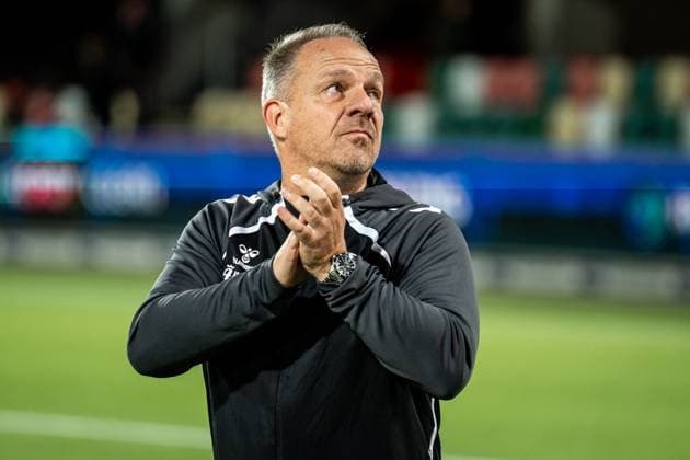 Silkeborg IF v Odense BK, 3F Superliga football, Silkeborg, Denmark Silkeborg, Denmark. 14th, September 2025. Head coach Alexander Zorniger of Odense BK seen after the 3F Superliga match between Silkeborg IF and Odense BK at Jysk Park in Silkeborg. Denmark, Silkeborg  Copyright: xGonzalesxPhoto KentxRasmussenx