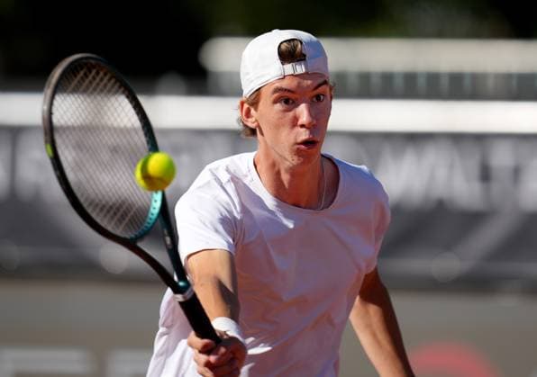 TENNIS - ATP, Tennis Herren Layjet Open BAD WALTERSDORF,AUSTRIA,15.SEP.25 - TENNIS - ATP Challenger Tour, Layjet Open. Image shows Alex Huszar (AUT).  GEPAxpictures xMichaelxRiedler