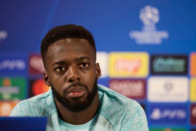 Athletic Club v Arsenal FC - UEFA Champions League 2025 26 League Phase MD1 Inaki Williams of Athletic Club speaks during a press conference, PK, Pressekonferenz during the UEFA Champions League 2025 26 League Phase MD1 match between Athletic Club and Arsenal FC at San Mames on September 15, 2025, in Bilbao, Spain. Bilbao San Mames Basque Country Spain RL_ATHvARSFC_CL_000010 Copyright: xRicardoxLarreinax