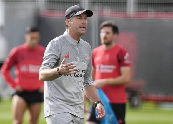 15.09.2025, xophax, Fussball 1.Bundesliga Bayer 04 Leverkusen Saison 2025 2026 Bayer 04 Leverkusen , Training Trainer Kasper Hjulmand Leverkusen