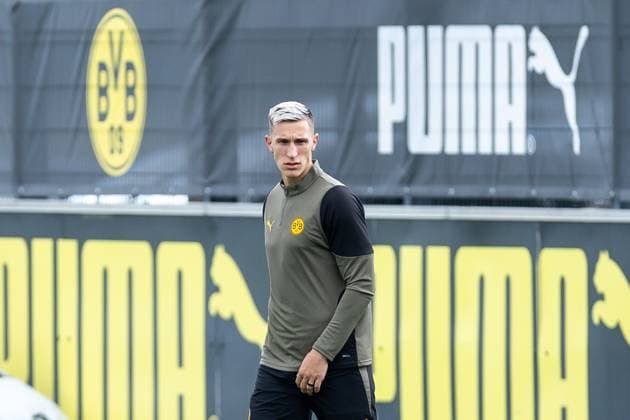 15.09.2025, Abschlusstraining zum UEFA Champions League Spiel zwischen Juventus Turin und Borussia Dortmund, Nico Schlotterbeck (Borussia Dortmund), Dortmund Trainingsgelände Borussia Dortmund NRW Deutschland xRHR-FOTO DEx Copyright: DennisxEwert RHR-FOTOx RHR-FOTO DE