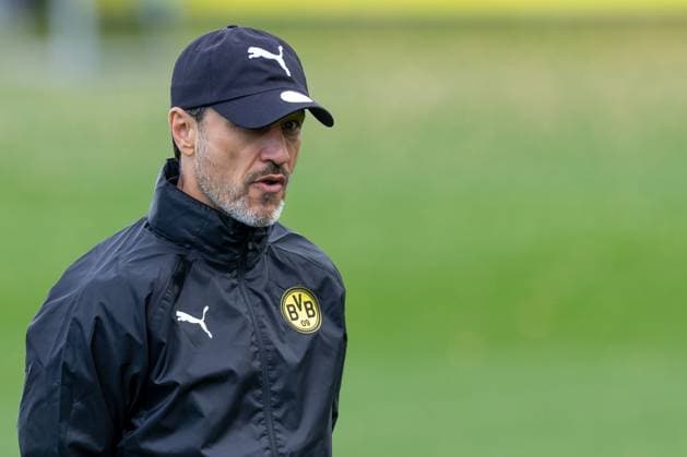 15.09.2025, Abschlusstraining zum UEFA Champions League Spiel zwischen Juventus Turin und Borussia Dortmund, Trainer Niko Kovac (Borussia Dortmund), Dortmund Trainingsgelände Borussia Dortmund NRW Deutschland xRHR-FOTO DEx Copyright: DennisxEwert RHR-FOTOx RHR-FOTO DE