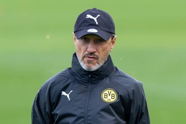 15.09.2025, Abschlusstraining zum UEFA Champions League Spiel zwischen Juventus Turin und Borussia Dortmund, Trainer Niko Kovac (Borussia Dortmund), Dortmund Trainingsgelände Borussia Dortmund NRW Deutschland xRHR-FOTO DEx Copyright: DennisxEwert RHR-FOTOx RHR-FOTO DE