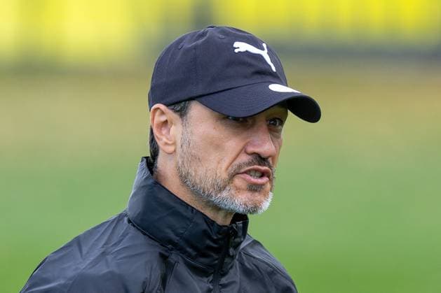 15.09.2025, Abschlusstraining zum UEFA Champions League Spiel zwischen Juventus Turin und Borussia Dortmund, Trainer Niko Kovac (Borussia Dortmund), Dortmund Trainingsgelände Borussia Dortmund NRW Deutschland xRHR-FOTO DEx Copyright: DennisxEwert RHR-FOTOx RHR-FOTO DE