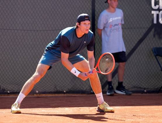 TENNIS - ATP, Tennis Herren Layjet Open BAD WALTERSDORF,AUSTRIA,15.SEP.25 - TENNIS - ATP Challenger Tour, Layjet Open. Image shows Sandro Kopp (AUT).  GEPAxpictures xMichaelxRiedler
