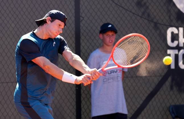 TENNIS - ATP, Tennis Herren Layjet Open BAD WALTERSDORF,AUSTRIA,15.SEP.25 - TENNIS - ATP Challenger Tour, Layjet Open. Image shows Sandro Kopp (AUT).  GEPAxpictures xMichaelxRiedler