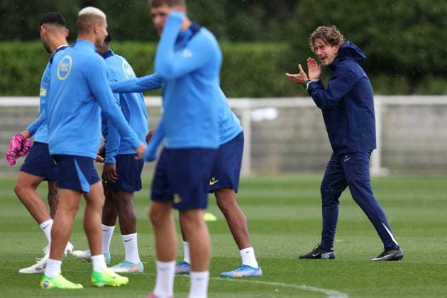 Tottenham Training 15 September 2025, Enfield - Tottenham Hotspur Training - Tottenham Hotspur manager Thomas Frank - Photo: Charlotte Wilson Offside. Enfield UK Copyright: xCharlottexWilsonx xOffsidexOffside