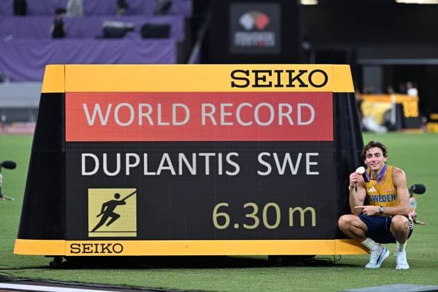 Armand Duplantis (SWE), SEPTEMBER 15, 2025 - Athletics : World Athletics Championships Tokyo 2025 Men s Pole Vault Final at National Stadium in Tokyo, Japan.  aflo_303543128