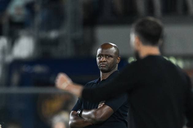 Patrick Vieira, Head Coach of Genoa CFC, react during the Italian Serie A football match between Calcio Como and Genoa CFC on 15 of September 2025 at the Giuseppe Senigallia stadium in Como, Italy  Copyright: xTizianoxBallabio IPAxSportx xipa-agency.netx xx IPA_64911272 IPA_Agency_IPA64911272