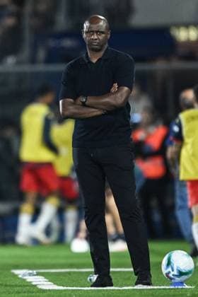 Patrick Vieira, Head Coach of Genoa CFC, during the Italian Serie A football match between Calcio Como and Genoa CFC on 15 of September 2025 at the Giuseppe Senigallia stadium in Como, Italy  Copyright: xTizianoxBallabio IPAxSportx xipa-agency.netx xx IPA_64912662 IPA_Agency_IPA64912662