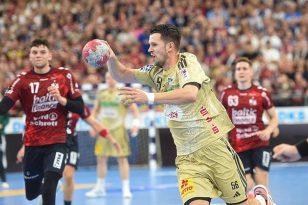 Handball I Herren I Saison 2025-2026 I Bundesliga I 4. Spieltag I SG Flensburg-Handewitt - TSV Hannover-Burgdorf I 15.09.2025 Hannes Feise (56, TSV Hannover-Burgdorf) Copyright: xLobeca JanxKirschnerx