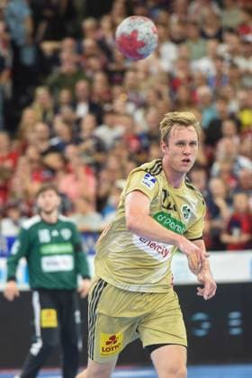 Handball I Herren I Saison 2025-2026 I Bundesliga I 4. Spieltag I SG Flensburg-Handewitt - TSV Hannover-Burgdorf I 15.09.2025 Marian Michalczik (22, TSV Hannover-Burgdorf) Copyright: xLobeca JanxKirschnerx