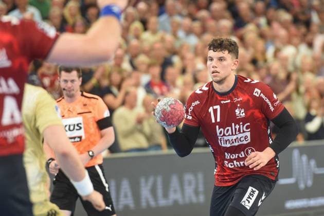 Handball I Herren I Saison 2025-2026 I Bundesliga I 4. Spieltag I SG Flensburg-Handewitt - TSV Hannover-Burgdorf I 15.09.2025 Marko Grgic (17, SG Flensburg-Handewitt) Copyright: xLobeca JanxKirschnerx