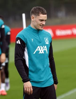 16th September 2025; AXA Training Centre, Kirkby, Merseyside, England; UEFA Champions League Football, Liverpool versus Atletico Madrid Open Training; Florian Wirtz of Liverpool in the open training session ahead of tomorrow s Champions League Group match vs Atletico Madrid  AlanxMartin