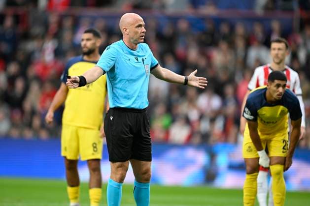PSV Eindhoven v Royale Union Saint-Gilloise - UEFA Champions League EINDHOVEN, NETHERLANDS - SEPTEMBER 16 : referee Taylor Anthony (ENG) during the UEFA Champions League 2025 26 League Phase MD1 match between PSV Eindhoven and Royale Union Saint-Gilloise on September 16, 2025 in Eindhoven, Netherlands, 16 09 2025 Eindhoven Netherlands  Copyright: xNicoxVereeckenx