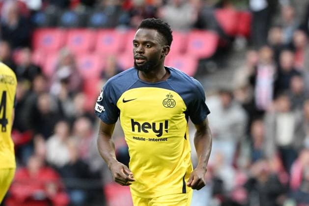 250916 PSV - Royale Union Saint-Gilloise Ousseynou Niang of Union Saint-Gilloise pictured during the UEFA Champions League season 2025 - 2026 League phase matchday 1 football game between PSV and Royale Union Saint-Gilloise on September 16 , 2025 in Eindhoven, Netherlands. (Photo by Maarten Straetemans Isosport) Eindhoven Netherlands  Copyright: xMaartenxStraetemansx UCL_PSV-UNION_20250916_008