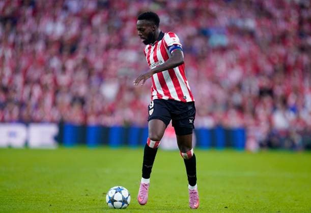 Inaki Williams of Athletic Bilbao Athletic Bilbao v Arsenal, UEFA Champions League, Group Stage, Football, Estadio de San Mames, Bilbao, Spain - 16 Sep 2025Bilbao Estadio de San Mames Spain EDITORIAL USE ONLY No use with unauthorised audio, video, data, fixture lists, club league logos or live services. Online in-match use limited to 120 images, no video emulation. No use in betting, games or single club league player publications. Copyright: xSergioxRuiz Shutterstockx 15481341bz