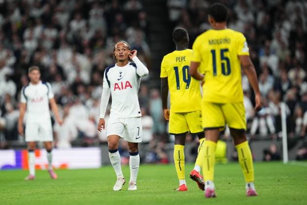 Londres, UK, Season 2025 2026, UEFA Champions League, Matchday 1, Tottenham Hotspur FC v Villarreal CF, Tottenham Hotspur Stadium, 16 Sept 2025 Copyright: xBaguxBlancox xPressinx