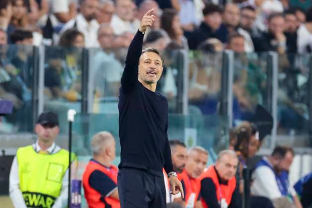 Trainer Nico Kovac (Borussia Dortmund) gestikuliert, UEFA Champions League 2025 26 League Phase MD1, Juventus v Borussia Dortmund, Juventus Stadium am 16. September 2025 in Turin, Italien. (Foto von Marco Steinbrenner DeFodi Images) Trainer Nico Kovac (Borussia Dortmund) gestures, UEFA Champions League 2025 26 League Phase MD1, Juventus v Borussia Dortmund, Juventus Stadium, September 16, 2025 in Turin, Italy. (Photo by Marco Steinbrenner DeFodi Images)