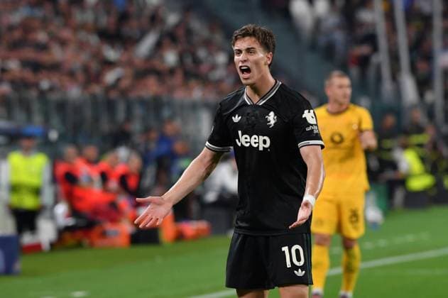 Foto IPP Massimo Rana Torino 16-09-2025 Calcio Champions League 2025 2026 Juventus-Borussia Dortmund nella foto kenan yildiz Italy Photo Press - World Copyright italy ITALY  Copyright: xR4924_italyphotopressx