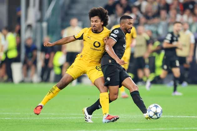 Karim Adeyemi (Borussia Dortmund) und Manuel Locatelli (Juventus FC) kaempfen um den Ball, UEFA Champions League 2025 26 League Phase MD1, Juventus v Borussia Dortmund, Juventus Stadium am 16. September 2025 in Turin, Italien. (Foto von Marco Steinbrenner DeFodi Images) Karim Adeyemi (Borussia Dortmund) und Manuel Locatelli (Juventus FC) battle for the ball, UEFA Champions League 2025 26 League Phase MD1, Juventus v Borussia Dortmund, Juventus Stadium, September 16, 2025 in Turin, Italy. (Photo by Marco Steinbrenner DeFodi Images)