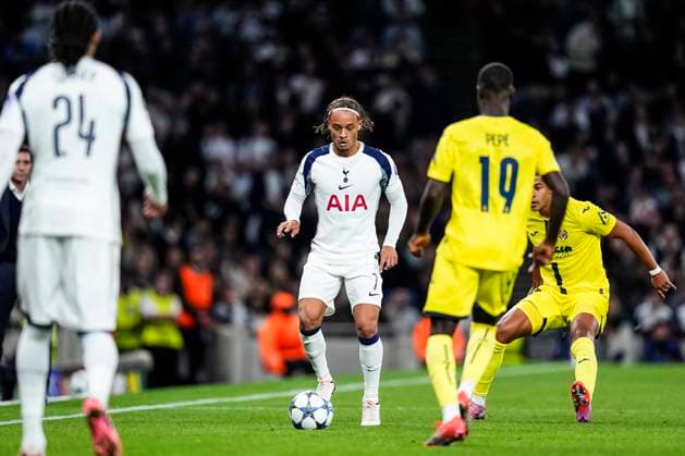September 16, 2025, London, London, England: Xavi Simons of Tottenham Hotspur in action during the UEFA Champions League 2025 26 League Phase MD1 match between Tottenham Hotspur and Villarreal CF at Tottenham Hotspur Stadium on September 16, 2025, in London, England. London England - ZUMAa181 20250916_zaa_a181_173 Copyright: xDennisxAgyemanx