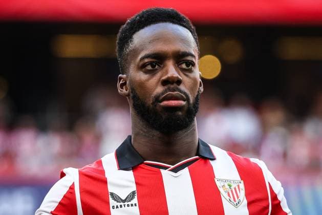 September 16, 2025, Bilbao, Spain, Spain: Inaki WILLIAMS of Athletic Bilbao during the UEFA Champions League, League Phase MD1 match between Athletic Club and Arsenal FC at San Mames Stadium on September 16, 2025 in Bilbao, Spain. Marcos Calvo Bilbao Spain - ZUMAm308 20250916_zsp_m308_047 Copyright: xMatthieuxMirvillex