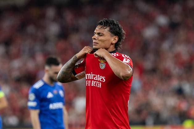 September 16, 2025, Lisbon, Lisbon, Portugal: Benfica midfielder from Colombia RICHARD RIOS (20) in action during the game for Matchday 1 of Group Phase of the UEFA Champions League between Benfica and Qarabag at Estadio da Luz Lisbon Portugal - ZUMAs359 20250916_zsp_s359_039 Copyright: xAlexandrexdexSousax