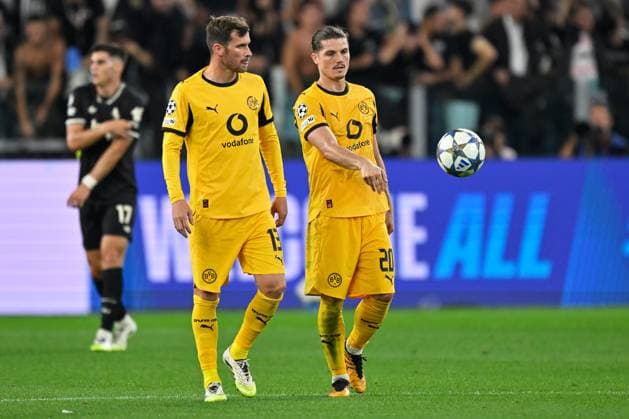 Turin, Allianz Stadium, 16.09.25, ITA, Herren, UEFA Champions Leaugue, Saison 2025-2026, Juventus Turin - Borussia Dortmund Bild: UEFA regulations prohibit any use of photographs as image sequences and or quasi-video. Piemont Italien