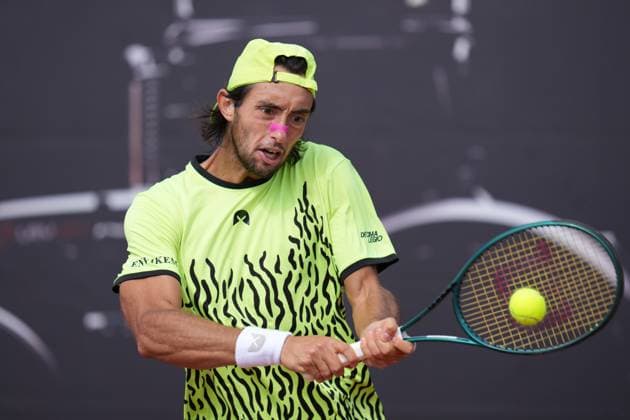 TENNIS - ATP, Tennis Herren Layjet Open BAD WALTERSDORF,AUSTRIA,17.SEP.25 - TENNIS - ATP Challenger Tour, Layjet Open. Image shows Thiago Agustin Tirante (ARG).  GEPAxpictures xMichaelxRiedler