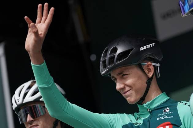 Radsport Tour de Luxembourg 2025 17.09.2025, Cyclisme, Radsport, Tour de Luxembourg, Luxemburg Rundfahrt, 2025, Luxemburg, vl: Mats WenzelEquipo Kern Pharma