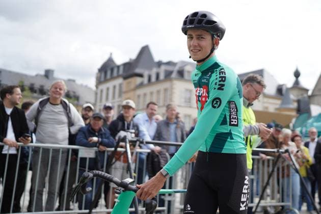 Radsport Tour de Luxembourg 2025 17.09.2025, Cyclisme, Radsport, Tour de Luxembourg, Luxemburg Rundfahrt, 2025, Luxemburg, vl: Mats WenzelEquipo Kern Pharma