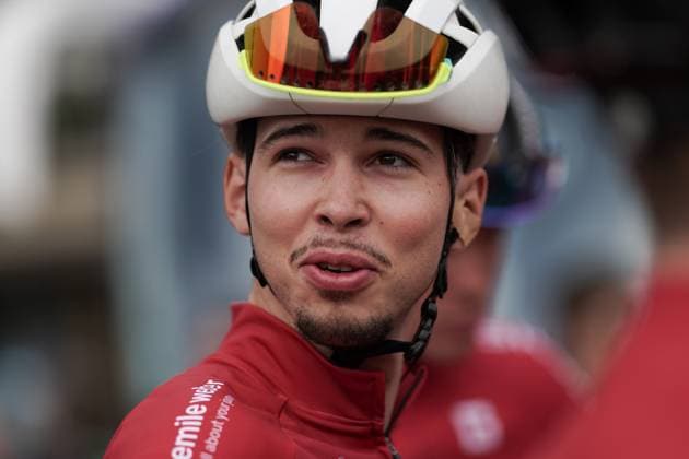 Radsport Tour de Luxembourg 2025 17.09.2025, Cyclisme, Radsport, Tour de Luxembourg, Luxemburg Rundfahrt, 2025, Luxemburg, vl: Mats BernsLuxembourg national team, Nationalteam