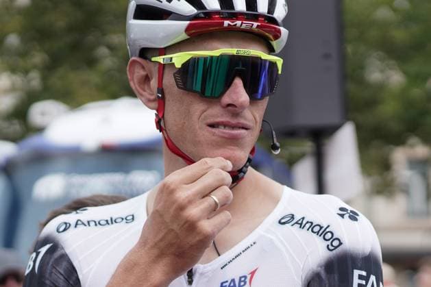Radsport Tour de Luxembourg 2025 17.09.2025, Cyclisme, Radsport, Tour de Luxembourg, Luxemburg Rundfahrt, 2025, Luxemburg, vl: Nils PolittUAE Team Emirates XRG