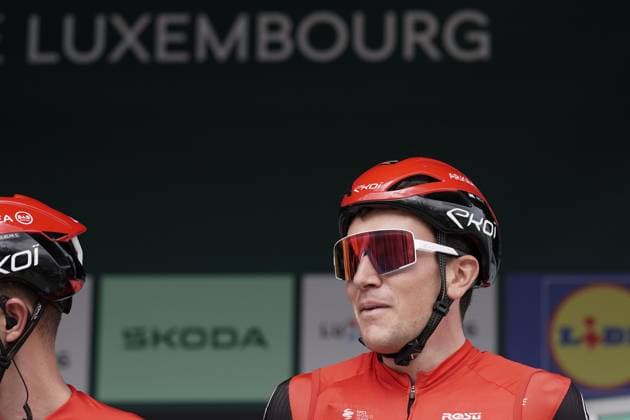 Radsport Tour de Luxembourg 2025 17.09.2025, Cyclisme, Radsport, Tour de Luxembourg, Luxemburg Rundfahrt, 2025, Luxemburg, vl: Michel RiesArkea - B&B Hotels