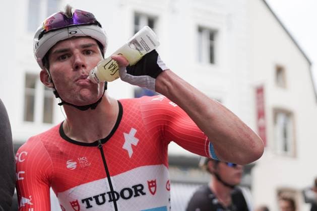 Radsport Tour de Luxembourg 2025 17.09.2025, Cyclisme, Radsport, Tour de Luxembourg, Luxemburg Rundfahrt, 2025, Luxemburg, vl: Arthur KluckersTudor Pro Cycling Team