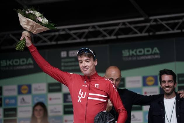 Radsport Tour de Luxembourg 2025 17.09.2025, Cyclisme, Radsport, Tour de Luxembourg, Luxemburg Rundfahrt, 2025, Luxemburg, vl: Mil MorangLuxembourg national team, Nationalteam - meilleur combat.if du jour
