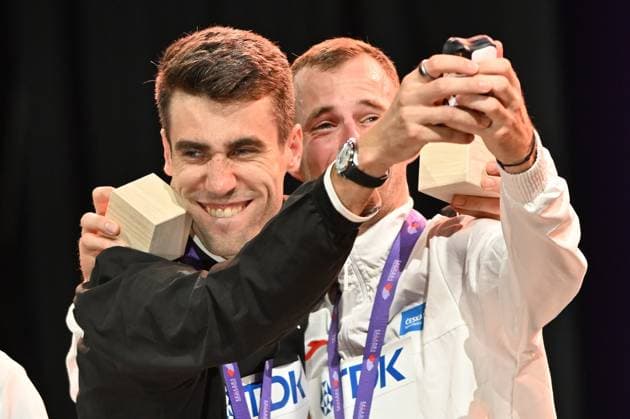 2025.09.17 Tokio Lekkoatletyka Mistrzostwa Swiata N z Hamish Kerr Jan Stefela Foto Michal Laudy PressFocus 2025.09.17 Tokyo Athletics World Championships Hamish Kerr Jan Stefela Credit: Michal Laudy PressFocus NEWSPIX.PL --- newspix.pl POLAND OUT! 