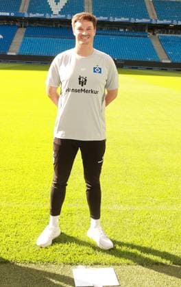 offizieller Portraittermin Verein Hamburger SV 2025 2026 Merlin Polzin (Coach Hamburger SV ) 17.09.2025, Sporthalle, Hamburg, offizieller Portraittermin Verein Hamburger SV 2025 2026
