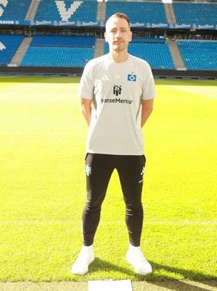 offizieller Portraittermin Verein Hamburger SV 2025 2026 Sven Höh Torwarttrainer Hamburger Sv 17.09.2025, Sporthalle, Hamburg, offizieller Portraittermin Verein Hamburger SV 2025 2026