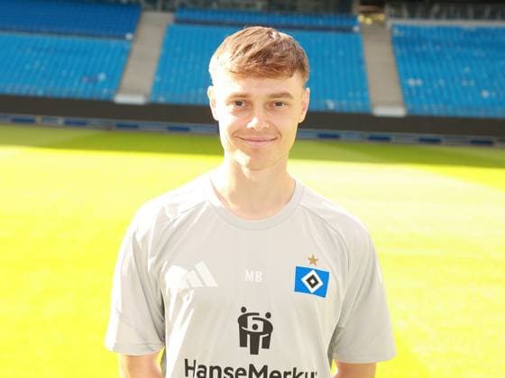 offizieller Portraittermin Verein Hamburger SV 2025 2026 Max Bergmann Co-Trainer Analyse Hamburger Sv 17.09.2025, Sporthalle, Hamburg, offizieller Portraittermin Verein Hamburger SV 2025 2026