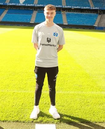 offizieller Portraittermin Verein Hamburger SV 2025 2026 Max Bergmann Co-Trainer Analyse Hamburger Sv 17.09.2025, Sporthalle, Hamburg, offizieller Portraittermin Verein Hamburger SV 2025 2026