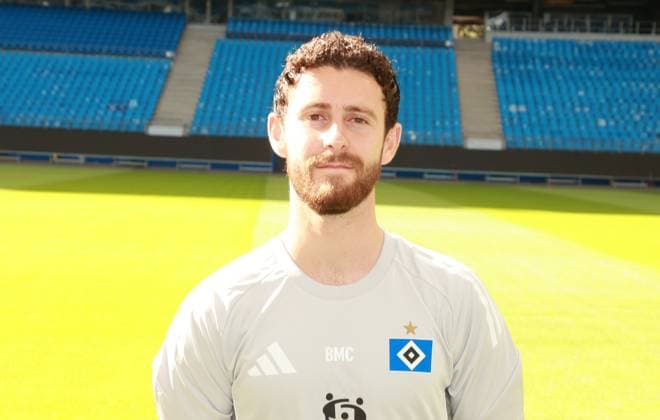 offizieller Portraittermin Verein Hamburger SV 2025 2026 Basil More-Chevalier Performance Manager Hamburger Sv 17.09.2025, Sporthalle, Hamburg, offizieller Portraittermin Verein Hamburger SV 2025 2026